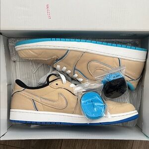 Nike Air Jordan 1 Low SB Lance Mountain Desert Ore - Sz 10.5 Excellent OG Box